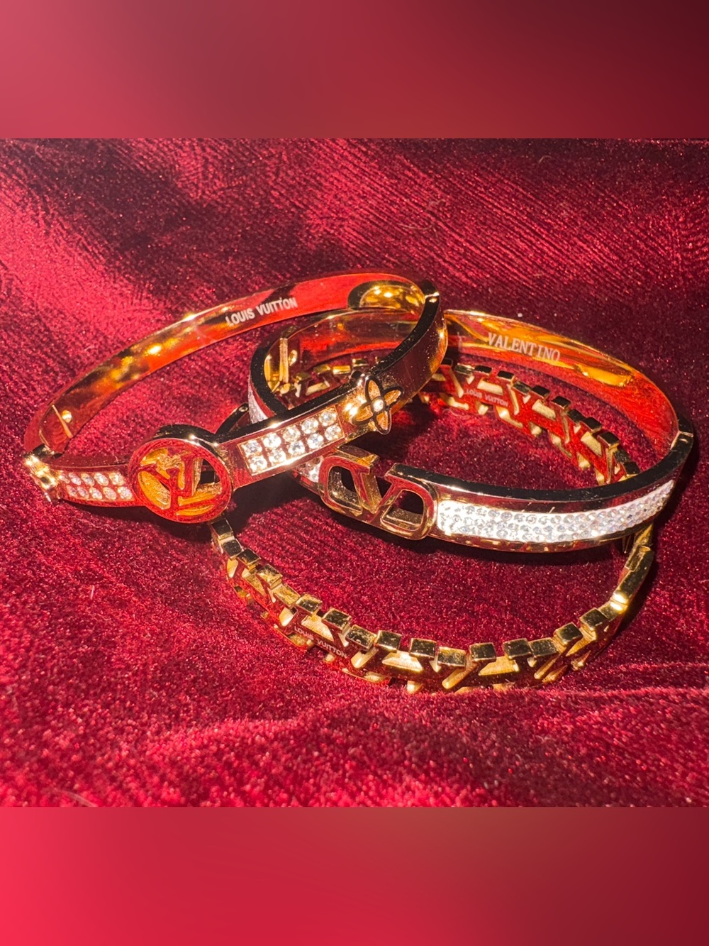 Boutique Bangle Bracelets set of 3